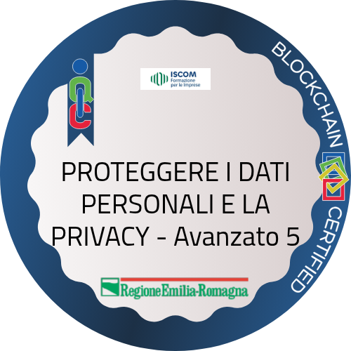 PROTEGGERE I DATI PERSONALI E LA PRIVACY - Avanzato 5
